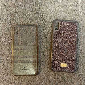 iPhone 10 max cases… Swarovski and Kate spade